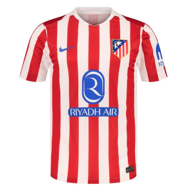 Atletico Madrid home jersey