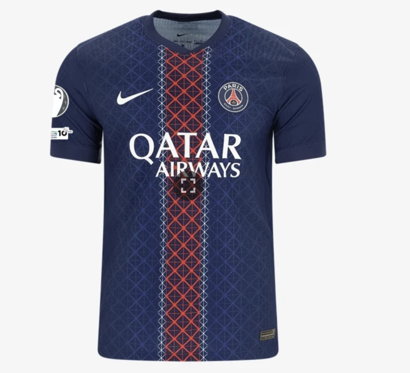 Paris Saint-Germain home jersey